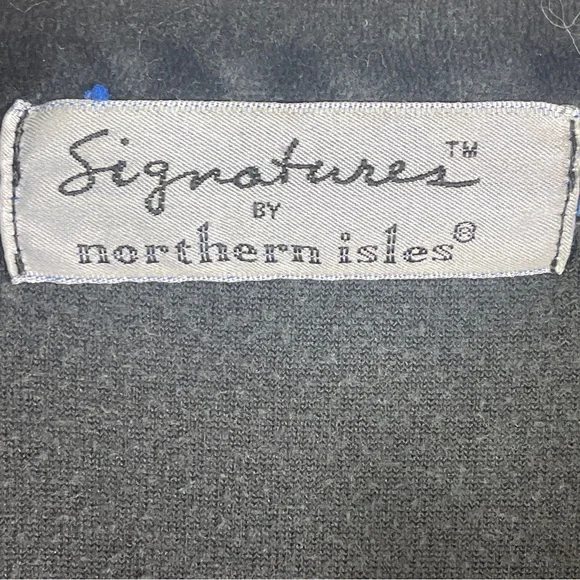 Vintage Retro 80's/90's Velvety Velour Color Block 3/4 Zip Pullover Sweatshirt - Picture 11 of 14